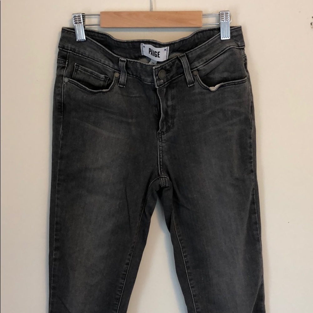 Paige grey denim verdugo ultra skinny